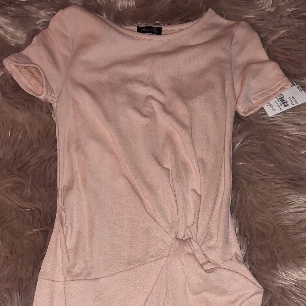 Dee elly dress in pink size xs